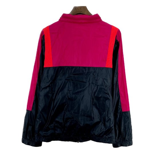ADIDAS Two Tone Hot Pink Full Zip Up Track Jacket Size S - Picture 6 of 6